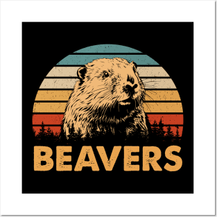 Dam Proud Beavers Unleashed, Street Smart Tee Posters and Art